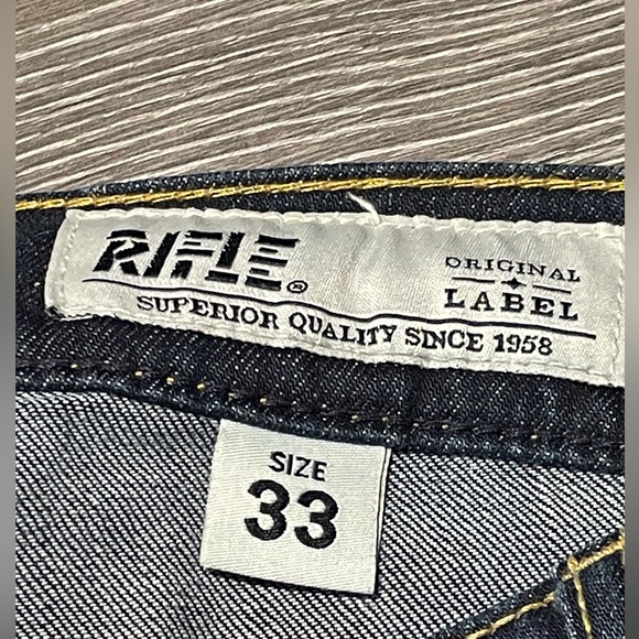 Men jeans size 30 slim fit 99% cotton 1% elastane dark blue - Picture 4 of 6